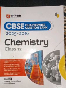 Arihant CBSE Chemistry Question Bank Class 12