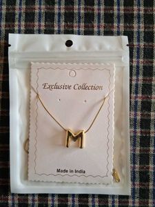 Brand New Gold Plated Necklace Jwellery
