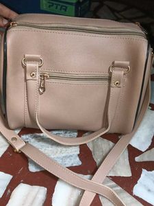 Stylish Taupe Handbag