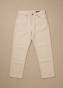 Off White Straight Leg Pants