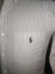 ralph lauren stripe shirt