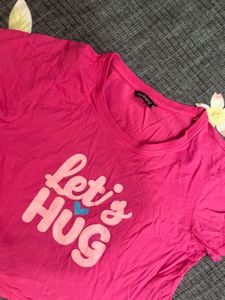 Pink Graphic Tee