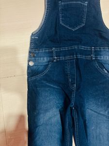 Women's Denim Overalls Jumpsuit