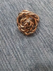 Unique Braided Rose Ring