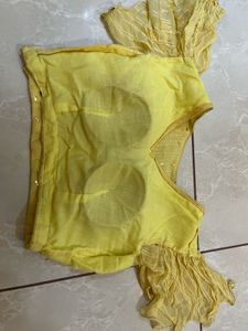 Designer Crop Top &amp; Skirt Set
