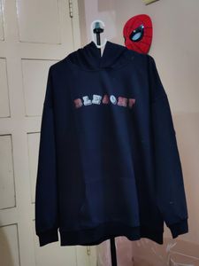 💥BUY1GET1💥 IMPORTED MENS Black graphic print hoodie.