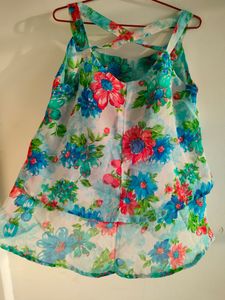 Floral Summer Top