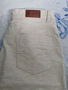 Cream Color Jeans For Women
