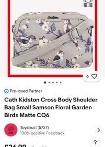Cath Kidston crossbody bag from London