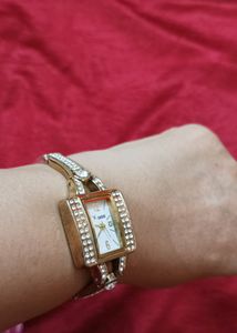 Stone Studded Watch