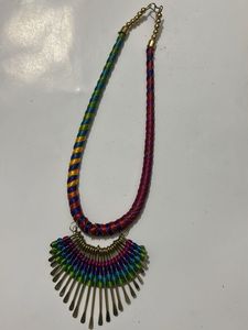 Boho Fan Pendant Necklace