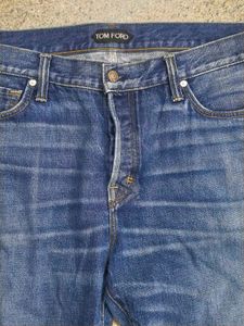 TOM FORD Blue Denim Jeans Made in USA