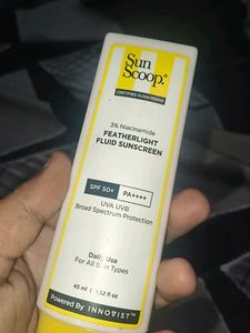 Sun Scoop Featherlight Fluid Sunscreen