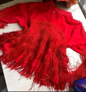 Preety Red Top❤️