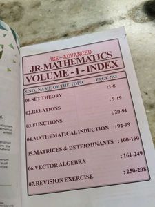 JEE Advanced Junior Mathematics Books