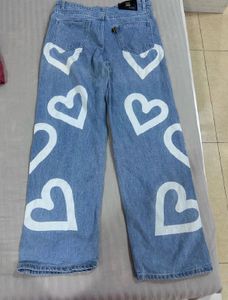 Denim Jeans with Hearts