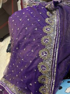 Fully Heavy Worked Saree