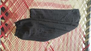 Black Baggy Knit Cardigan Sweater (Trendy Open Sty