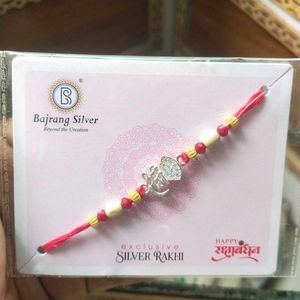 Exclusive Pure Silver Rakhis - Pack of 5
