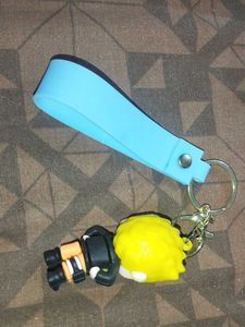 Naruto anime action figure + Keychain