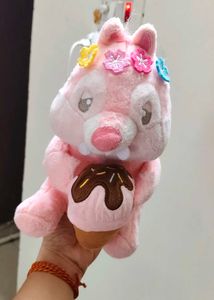 Cute Pink Chipmunk cake Plush Toy