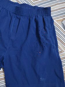 Men's Navy Blue Athletic Shorts