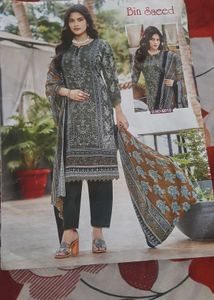 printed Pakistani suit