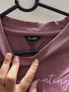 Mauve 'enchanting' Sweatshirt