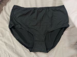 Black High-Waisted Underwear - Pack of 4