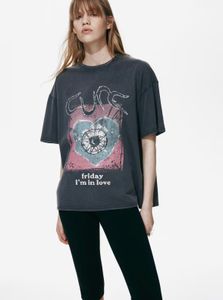 H&M Oversized Graphic Tshirt (S)
