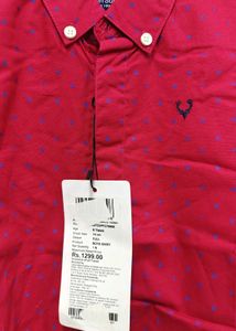 Allen Solly Junior Boys Red Polka Dot
