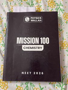 Physics Wallah Mission 100 Chemistry NEET 2026