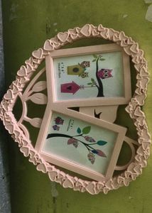 Cute Heart Shaped Photo Frame
