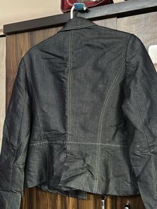 Classic Denim Blazer Jacket