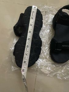 Sparx Black Comfort Sandals (7-8) yrs