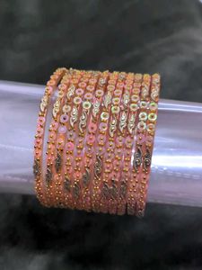 Colorful Beaded Bangle Set