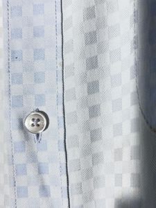Men's Light Blue Printed Shirt