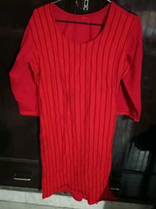 Red Striped Top
