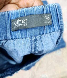 Denim Jogger 👖, Style With 😎