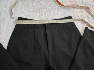 High-Waisted Black Pants waist 30