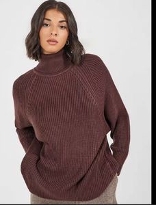 Chic Turtleneck Knit Sweater