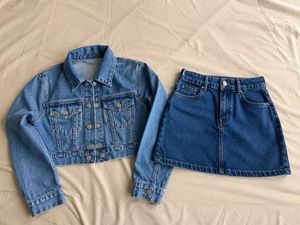 Combo Denim Jacket &amp; Co-ord