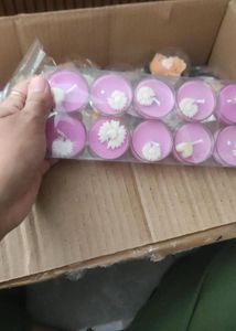 one packet price mention Heart Shaped Candles - Pa
