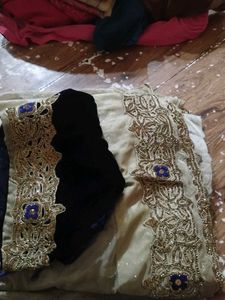 Embroidered Silk Saree