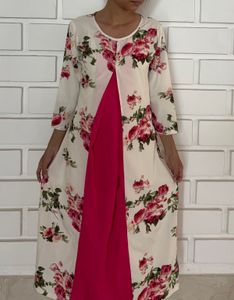 Floral Print Kurta Set