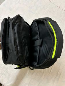 🆕Lotto Black &amp; Neon Star Backpack