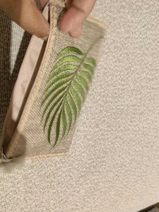 Handmade Leaf Design Pouch