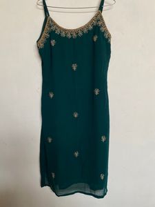 Green Festive Co-ord Set