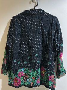 Top Polka Dot Floral