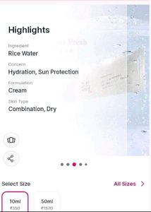 beauty of joseon mini trial  pack sunscreen new un